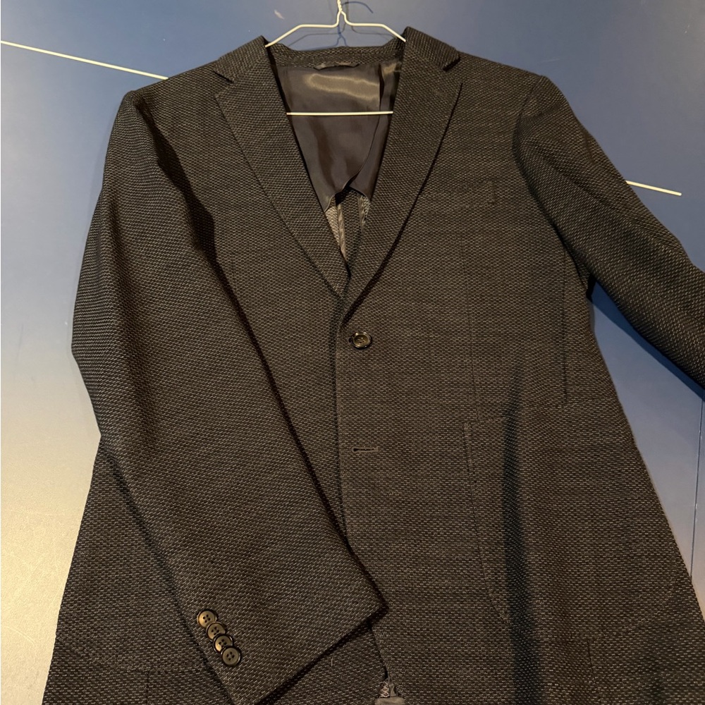 Rodd & Gunn Textured Navy Blazer